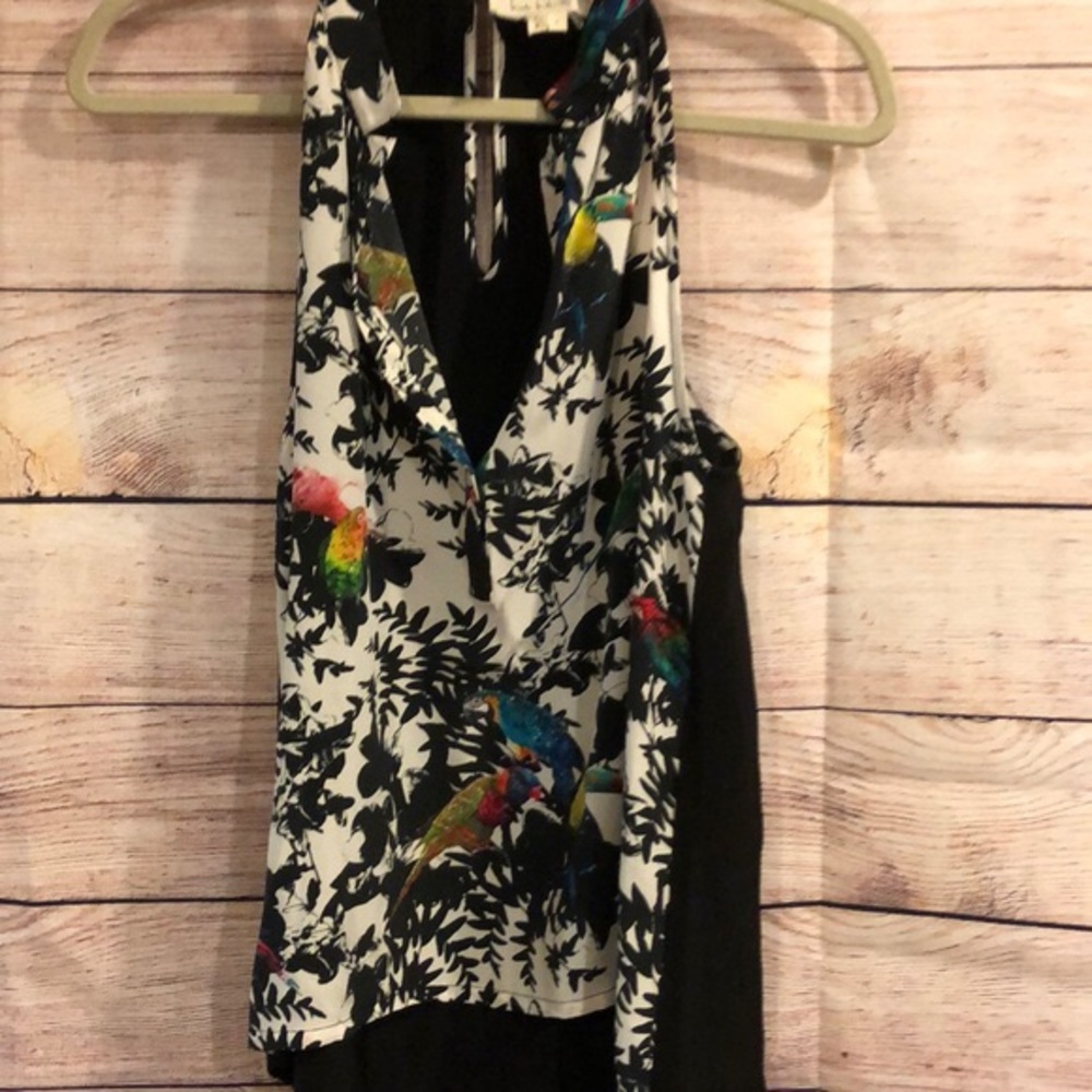 Nicole Miller | Artelier Parrot Top